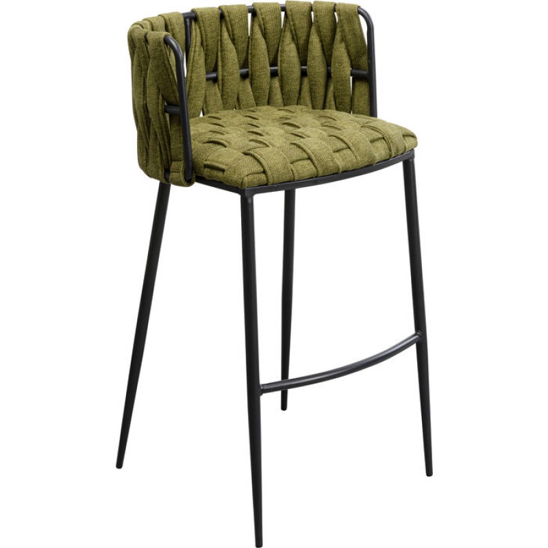 Bar Chair Saluti Dark Green 77cm